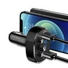 XO FM moduliatorius BCC02 Bluetooth MP3 automobilinis įkroviklis 15W juodos spalvos