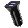 XO automobilinis pakrovėjas CC31 2x USB 2,4A juodas