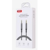 XO garso kabelis NB-R279C jack 3,5mm – jack 3,5mm 1,0m juodas