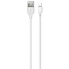 XO kabelis NB103 USB - microUSB 1,0 m 2,1A baltos spalvos