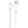 XO kabelis NB103 USB - microUSB 2,0 m 2,1A baltos spalvos