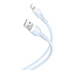 XO kabelis NB212 USB - Lightning 1,0 m 2,1A mėlynos spalvos