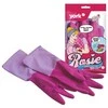 York Rosie Scented Rubber Gloves Rožinė Size L