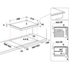 Kaitlentė WHIRLPOOL Electric Hob AKT 8190/BA 60 cm Ceramic