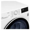 LG | Džiovyklė | RH80V3AV6N | Energijos vartojimo efektyvumo klasė D | Pakraunama iš priekio | 8kg | LED | Gylis 69 cm | Wi-Fi | Baltas