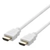 Ultra High Speed HDMI kabelis DELTACO 2M, eARC, QMS, 8K prie 60Hz, 4K prie 120Hz, baltas / HU-20A-R