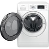 WHIRLPOOL Skalbimo mašina - Džiovintuvas FFWDB 976258 BV EE, E energetinė klasė, 9kg - 7kg, 1600 aps./min., Gylis 60,5 cm, Inverterinis variklis, Garų atnaujinimas