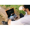 Patefonas Lenco TT-120BNWH, su Bluetooth, rudos ir baltos spalvos
