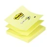 3M Lipnūs lapeliai POST-IT Z, 76 x 76 mm, 100 lapelių, geltona
