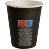 Abena Vienkartinis puodelis BEANS, popierius/PE, 280/240 ml, D 80 x H 90 mm, 50 vnt
