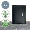 Juodas Leitz Recycle A4 aplankas su užsegimu