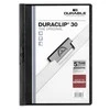 Durable Duraclip 30 aplankas su juodu spaustuku