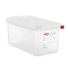 Araven Gastro talpa AIRTIGHT GN1/3, su dangčiu, PP, 6 l, H 15 cm, vnt