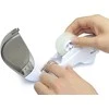 Automatinis lipnios juostos laikiklis Rapesco SupaCut™ su 2 lipnios juostos ritinėliais, baltas