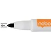 Rexel Baltos lentos žymekliai NOBO Mini, su valikliu, 6 vnt., įv. spalvų