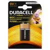 Baterijos DURACELL 9V, LR61, 1vnt