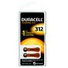 Duracell | A312/DA312/ZL312 | Zinc air cells | 6 pc(s)