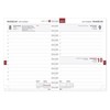 Timer Darbo knyga Kancleris Day 2020m., 140x190mm bordo