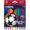 Colorino Flomasteriai 12 spalvų Football