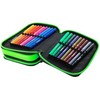 Cool Pack Forminis trijų skyrių penalas su priedais CoolPack Jumper 3 Badges B Pilkas