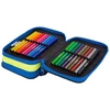 Cool Pack Forminis trijų skyrių penalas su priedais CoolPack Jumper 3 ATLANTIS