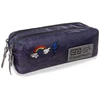 Cool Pack Penalas COOLPACK Pouch Sparkling Badges Jeans RECTANGULAR, su dvigubu užtrauktuku