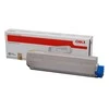 OKI C831 C841 dažų kasetė geltona standartinė talpa 10 000 puslapių 1 pakuotė Geltona toner C831/C841 series (10K)