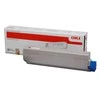 OKI C831 C841 dažų kasetė rausvai raudona standartinė talpa 10 000 puslapių 1 pakelis Magenta toner C831/841 series (10K)
