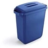 Durable Šiukšlių dėžė rūšiavimui DURABIN® 60L stačiakampė, mėlyna sp. (dangtis perkamas atskirai)