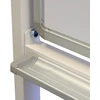 Dvipusė vartoma magnetinė lenta MEMOBE BASIC, 200x100 ( aukštis su remu 185) cm, mobili