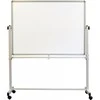 Dvipusė vartoma magnetinė lenta MEMOBE BASIC, 200x100 ( aukštis su remu 185) cm, mobili