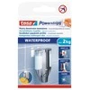 Dvipusio lipnumo nuimamos juostelės TESA Powerstrips Atsparus vandeniui Strips Large, didelės,atsparios vandeniui, 6vnt.