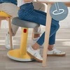 Ergonomiška kėdė Leitz Ergo Cosy, „du viename“, šiltai geltonos spalvos