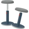 Ergonomiška kėdė Leitz Ergo Cosy, „du viename“, aksominės pilkos spalvos