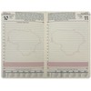 Fat Istorinis kalendorius 2027, PU, A5, aukso spalvos kraštai, raudonos sp. LT
