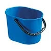 Filmop Plastikinis kibiras PLUTO, 12 l, mėlyna sp.