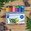 Flomasteriai STAEDTLER, dvipusiai, 72 vnt.