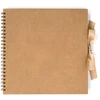 Galeria Papieru Nuotraukų albumas Kraft, 305x305mm, 35 lapai, rudas