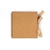 Galeria Papieru Nuotraukų albumas Kraft, 205x205mm, 35 lapai, rudas