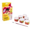 Guašas JOVI TEMPERA, 35 ml, 6 pastelinių spalvų rinkinys su teptuku