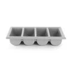 Hendi Dėklas įrankiams GN 1/1, pilkas, PP, 4 skyrių, 53 x 32,5 cm, H 10 cm, vnt