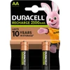 Įkraunamos baterijos DURACELL AA/HR6, 2500 mAh, 2 vnt.