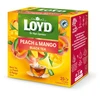 Juodoji arbata LOYD, persikų ir mangų aromato, 20x2g