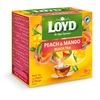 Juodoji arbata LOYD, persikų ir mangų aromato, 20x2g