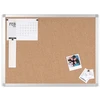 Kamštinė lenta BI-OFFICE AYDA 60x45, aliuminio rėmas