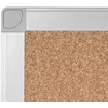 Kamštinė lenta BI-OFFICE AYDA 60x45, aliuminio rėmas