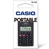 Kišeninis skaičiuotuvas CASIO HL-4A, 56 x 87 x 8.6 mm