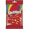 Kramtomieji saldainiai SKITTLES Fruit Pouch vaisių skonio traškiame cukraus glajuje, 95g