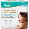 Kūdikių servetėlės PAMPERS Aqua Soft Touch, 3x60 vnt.