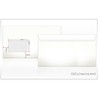 Kuvert Vokai C65 su langeliu 45 x 90 mm, 114 x 229 mm, su nuplesiama juostele, 1000 vnt.